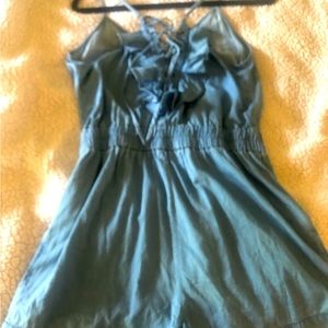 Quiet Storm Soft Denim Romper